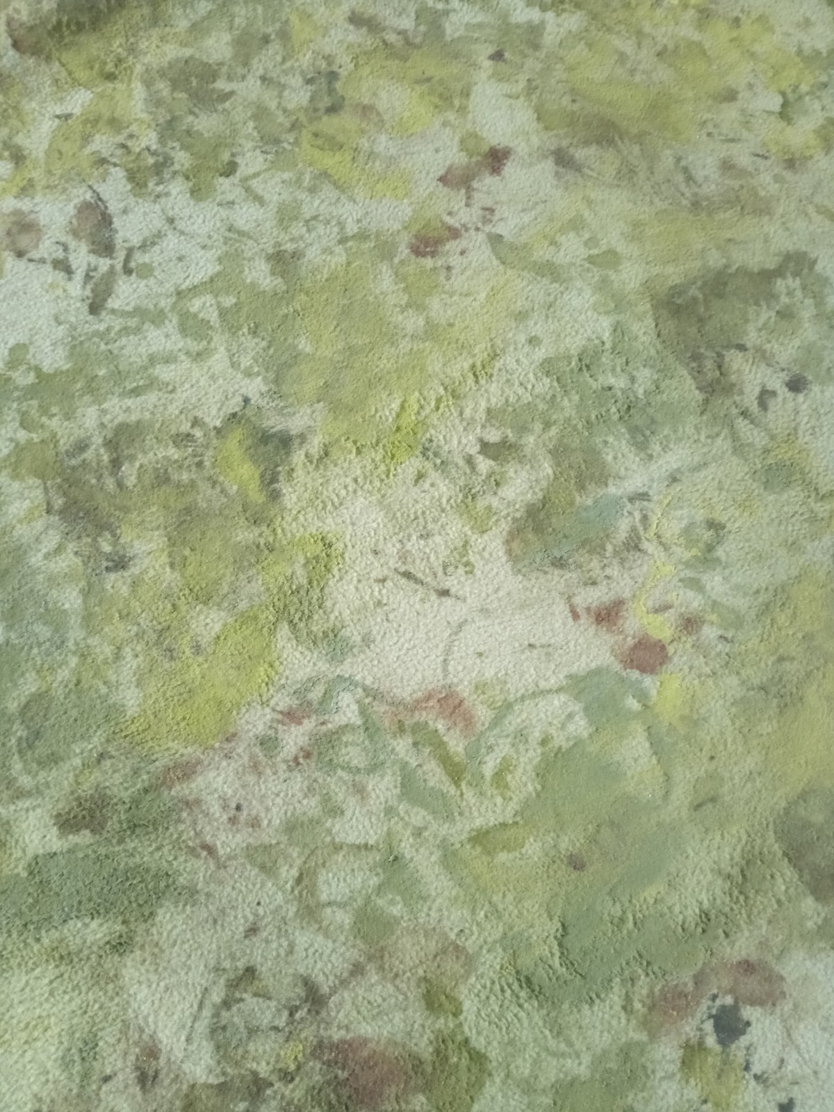 close up of blobs