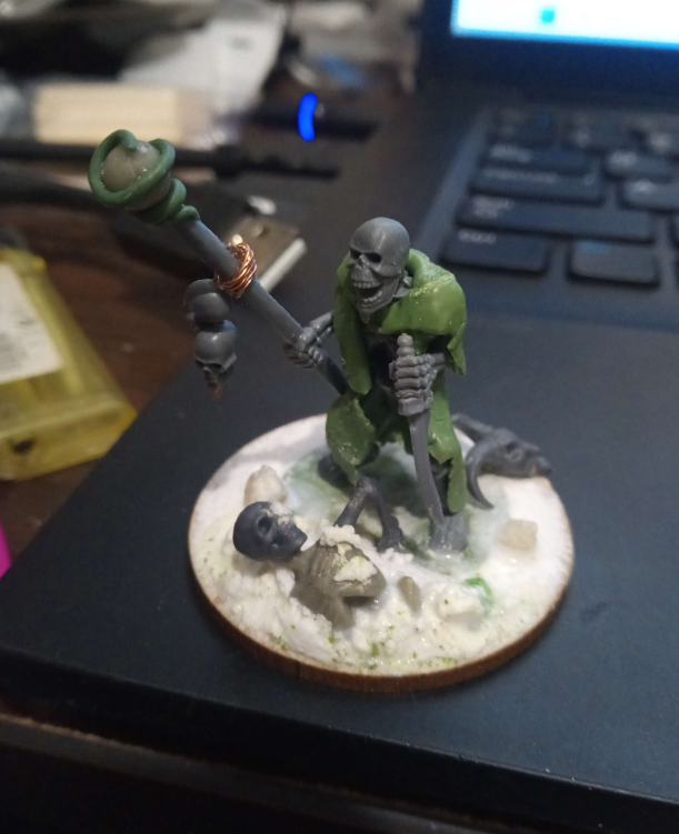 larger base and diorama